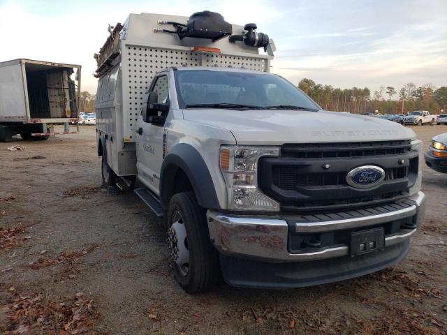 1FDUF5GT1MDA08194 - 2021 FORD F550 SUPER DUTY WHITE photo 4