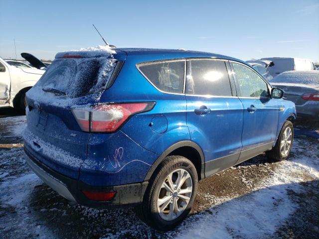 1FMCU0GD8HUE67502 - 2017 FORD ESCAPE SE BLUE photo 3