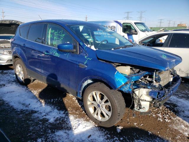 1FMCU0GD8HUE67502 - 2017 FORD ESCAPE SE BLUE photo 4