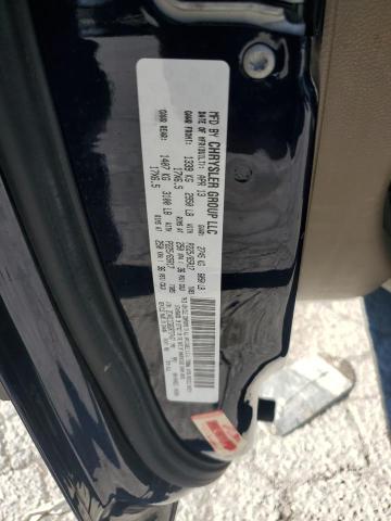 2C4RC1CG6DR737437 - 2013 CHRYSLER TOWN & COU TOURING L BLUE photo 14