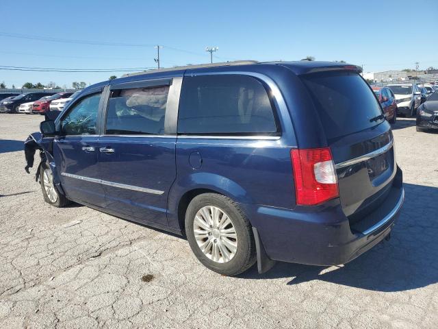 2C4RC1CG6DR737437 - 2013 CHRYSLER TOWN & COU TOURING L BLUE photo 2