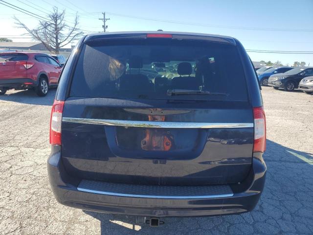 2C4RC1CG6DR737437 - 2013 CHRYSLER TOWN & COU TOURING L BLUE photo 6