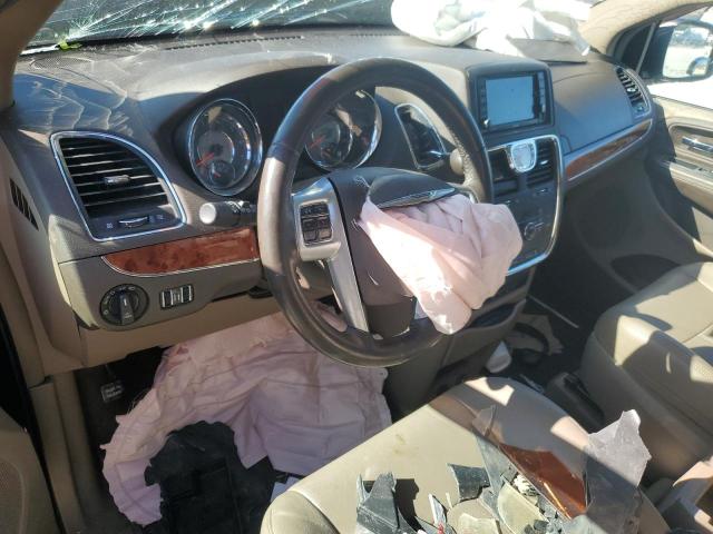 2C4RC1CG6DR737437 - 2013 CHRYSLER TOWN & COU TOURING L BLUE photo 8