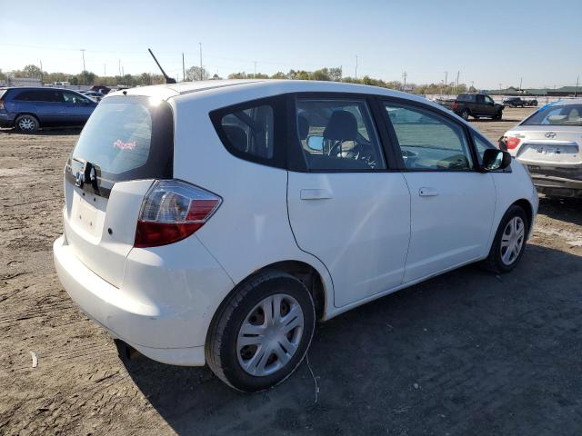 JHMGE8H25AS017451 - 2010 HONDA FIT WHITE photo 3