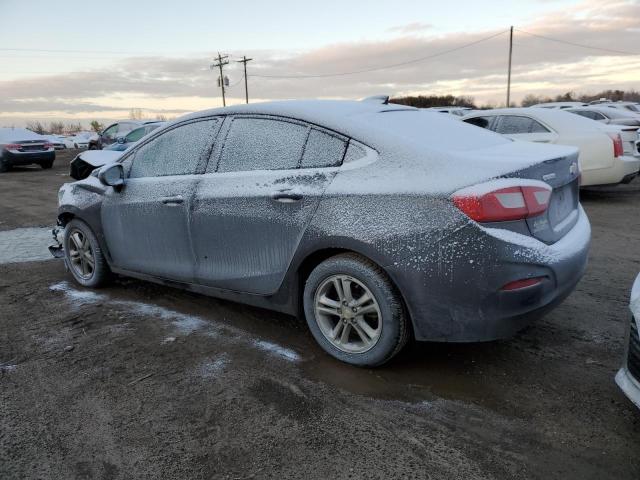 1G1BE5SM9H7148909 - 2017 CHEVROLET CRUZE LT GRAY photo 2