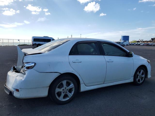 2T1BU4EE4DC997265 - 2013 TOYOTA COROLLA BASE WHITE photo 3