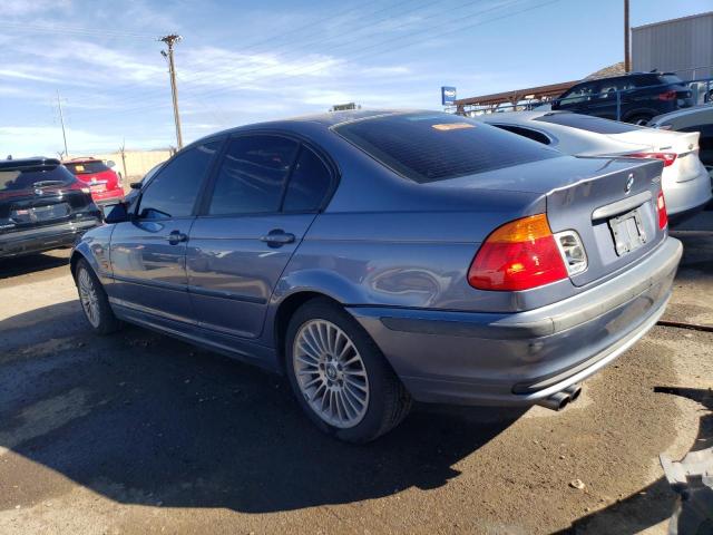 WBAAV33491EE78833 - 2001 BMW 325 I BLUE photo 2