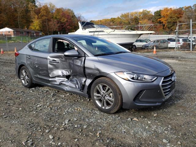 KMHD84LF6JU711838 - 2018 HYUNDAI ELANTRA SEL SILVER photo 4