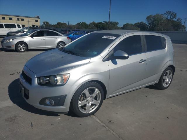 1G1JE6SB7E4228139 - 2014 CHEVROLET SONIC LTZ SILVER photo 1