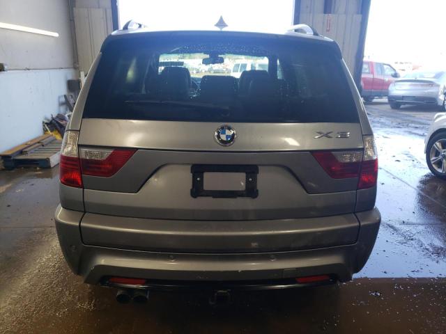 WBXPC93458WJ07324 - 2008 BMW X3 3.0SI SILVER photo 6