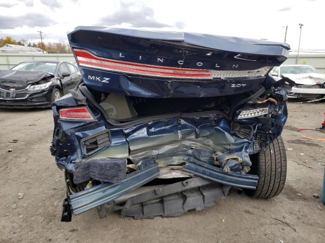 3LN6L5E95HR611302 - 2017 LINCOLN MKZ RESERVE ლურჯი ფოტო 6