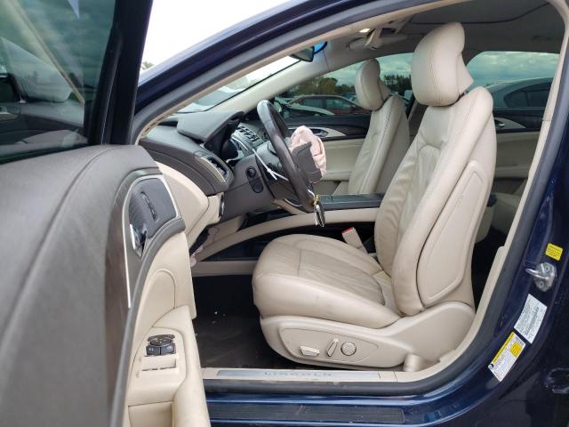 3LN6L5E95HR611302 - 2017 LINCOLN MKZ RESERVE ლურჯი ფოტო 7