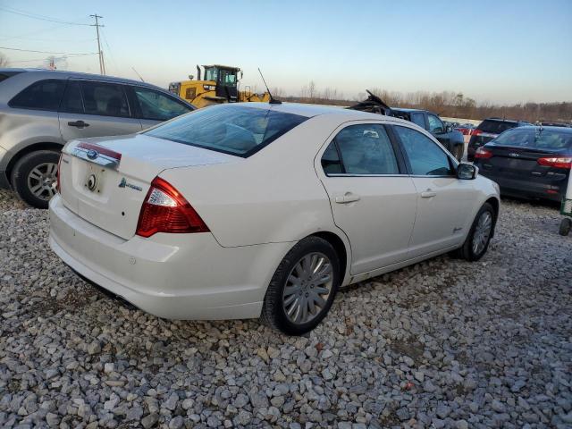 3FADP0L32BR270388 - 2011 FORD FUSION HYBRID WHITE photo 3