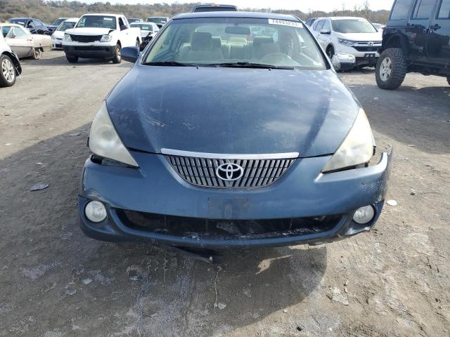 4T1CE38P06U738377 - 2006 TOYOTA CAMRY SOLA SE BLUE photo 5