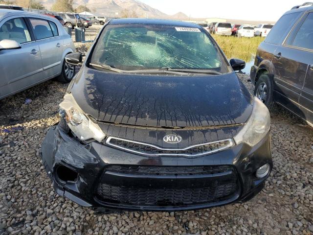 KNAFX6A86E5244546 - 2014 KIA FORTE EX BLACK photo 5