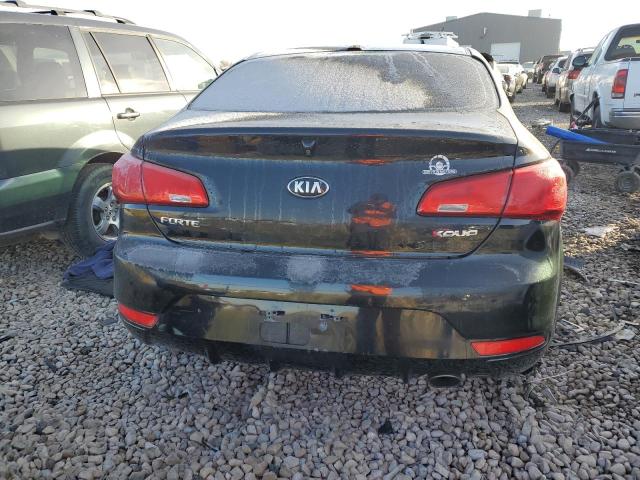 KNAFX6A86E5244546 - 2014 KIA FORTE EX BLACK photo 6