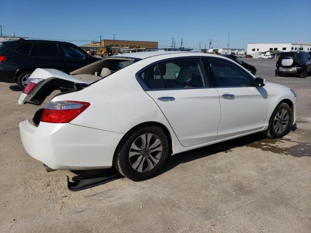 1HGCR2F39FA239602 - 2015 HONDA ACCORD LX WHITE photo 3