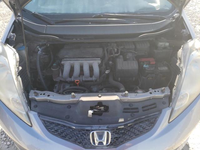 JHMGE88489S005615 - 2009 HONDA FIT SPORT SILVER photo 11