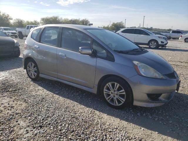 JHMGE88489S005615 - 2009 HONDA FIT SPORT SILVER photo 4