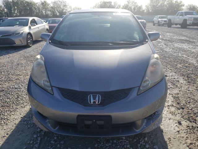 JHMGE88489S005615 - 2009 HONDA FIT SPORT SILVER photo 5