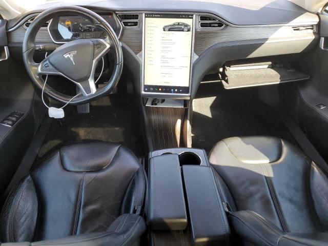 5YJSA1H13FFP79915 - 2015 TESLA MODEL S 85 GRAY photo 8