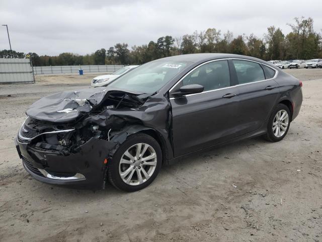 1C3CCCAB4FN714414 - 2015 CHRYSLER 200 LIMITED GRAY photo 1