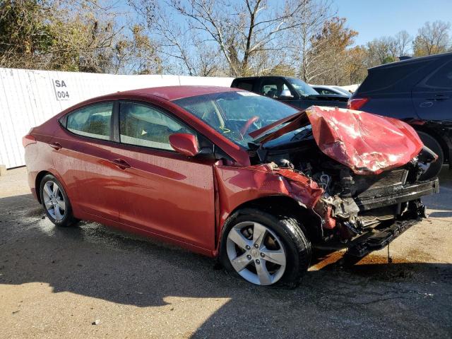 KMHDH4AE1CU353223 - 2012 HYUNDAI ELANTRA GLS ORANGE photo 4