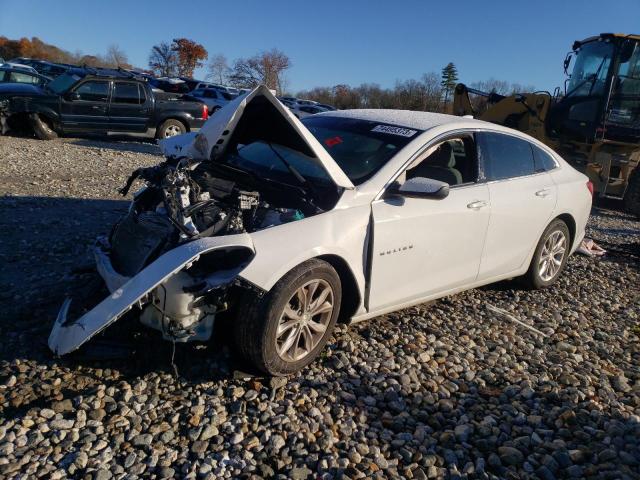 1G1ZD5ST2LF034242 - 2020 CHEVROLET MALIBU LT WHITE photo 1