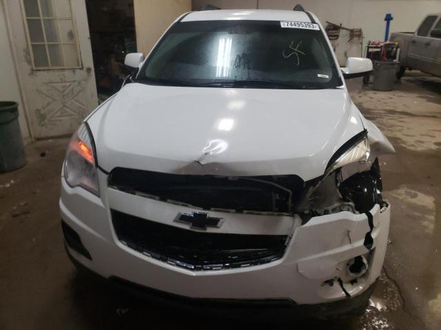 1GNALBEK6EZ109347 - 2014 CHEVROLET EQUINOX LT WHITE photo 5