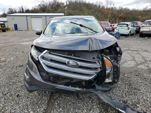 2FMPK4J95HBB02672 - 2017 FORD EDGE SEL GRAY photo 5