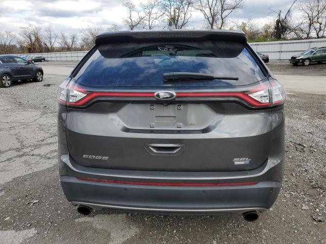 2FMPK4J95HBB02672 - 2017 FORD EDGE SEL GRAY photo 6