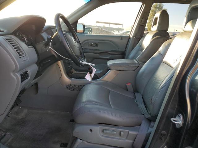 5FNYF18505B039249 - 2005 HONDA PILOT EXL BLUE photo 7