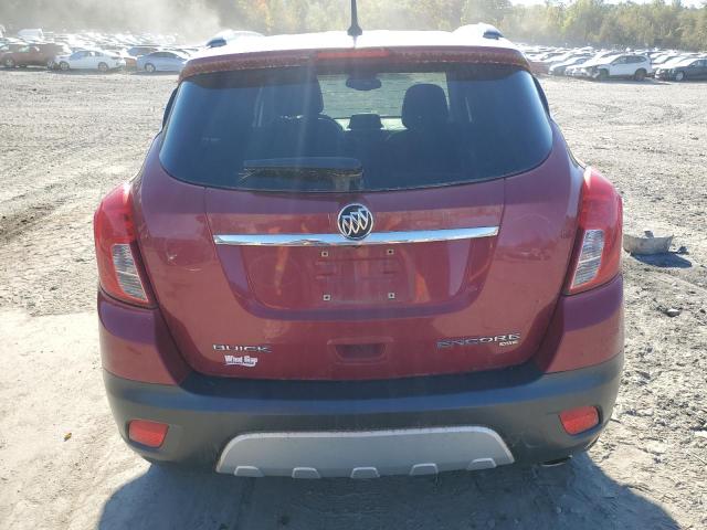 KL4CJGSB0EB785983 - 2014 BUICK ENCORE RED photo 6