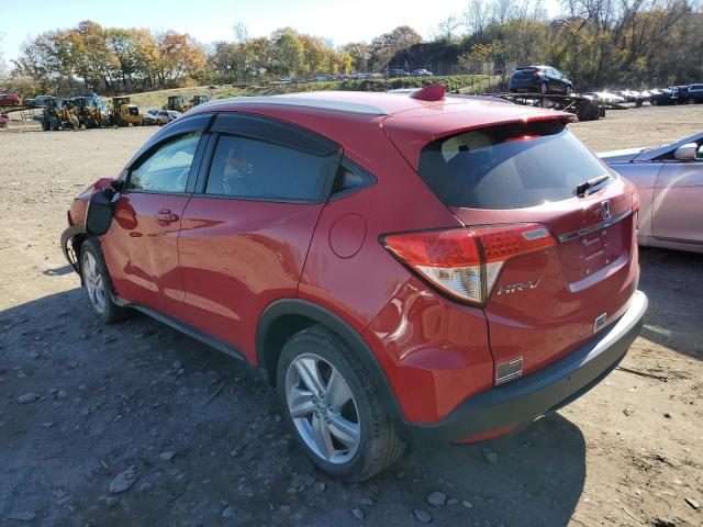 3CZRU6H53KM711975 - 2019 HONDA HR-V EX RED photo 2