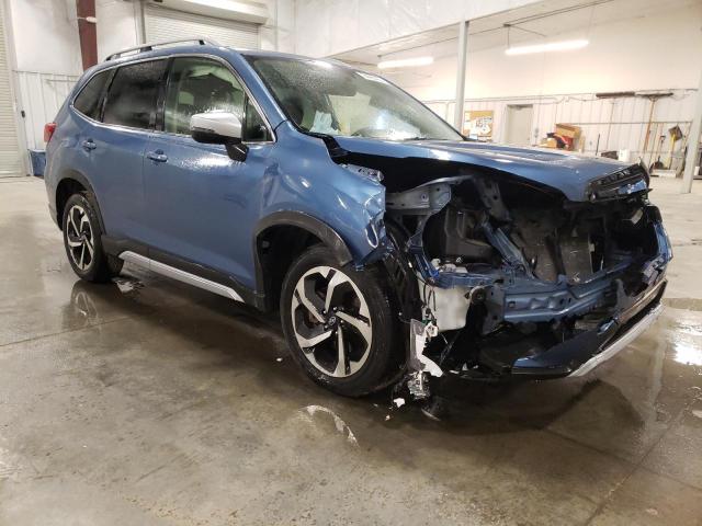 JF2SKARC5NH414228 - 2022 SUBARU FORESTER TOURING 蓝色 照片 4