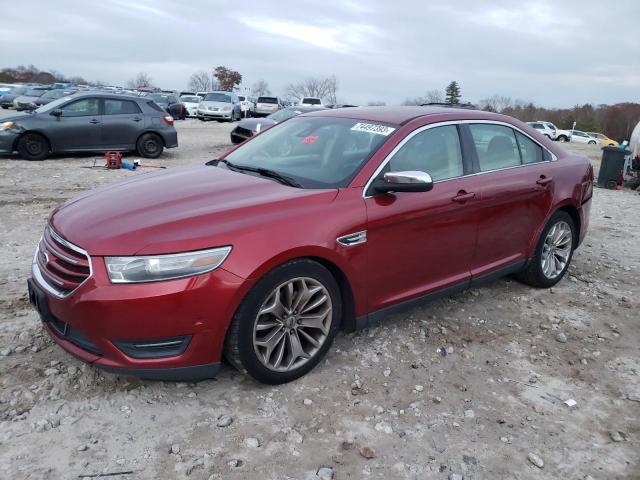 1FAHP2F95DG171023 - 2013 FORD TAURUS LIMITED RED photo 1