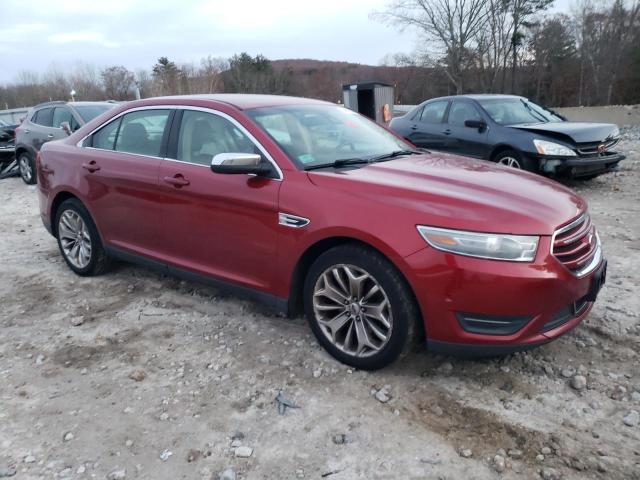 1FAHP2F95DG171023 - 2013 FORD TAURUS LIMITED RED photo 4