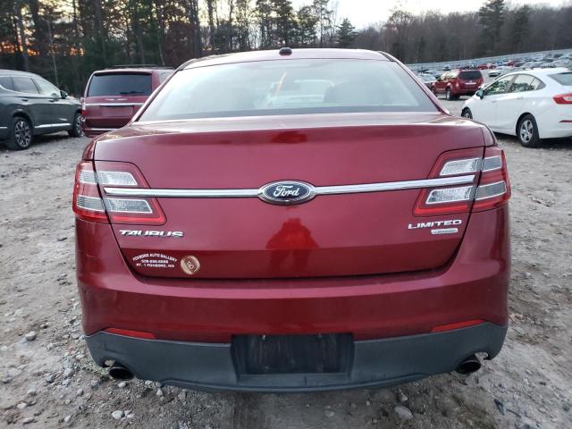 1FAHP2F95DG171023 - 2013 FORD TAURUS LIMITED RED photo 6