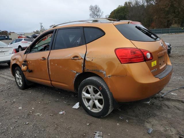 JN8AS58T58W009607 - 2008 NISSAN ROGUE S ORANGE photo 2