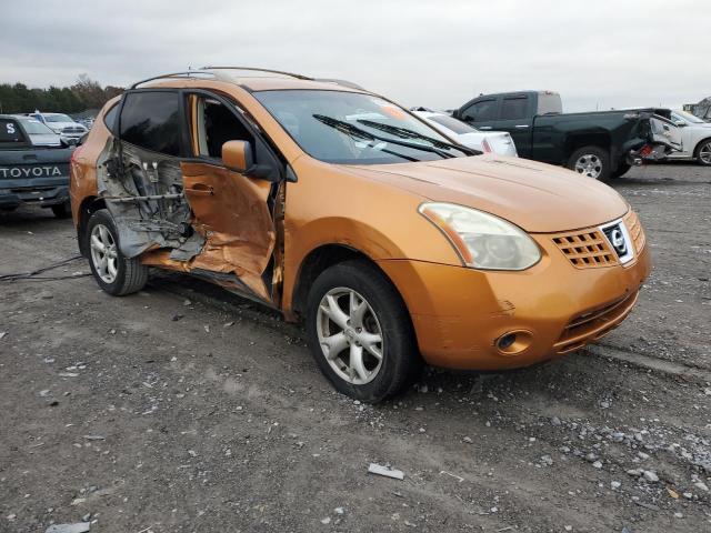 JN8AS58T58W009607 - 2008 NISSAN ROGUE S ORANGE photo 4