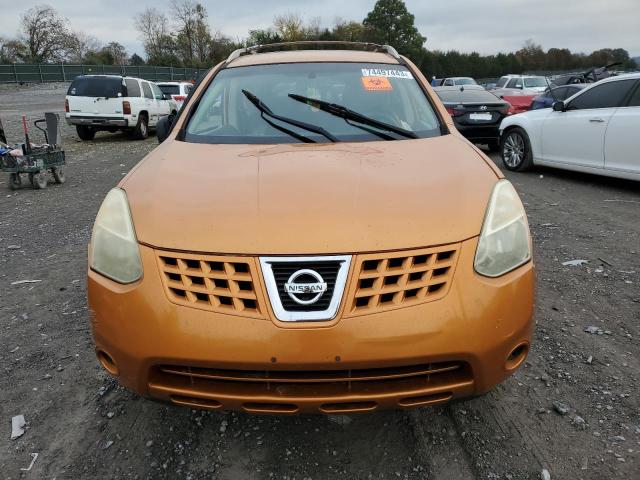 JN8AS58T58W009607 - 2008 NISSAN ROGUE S ORANGE photo 5