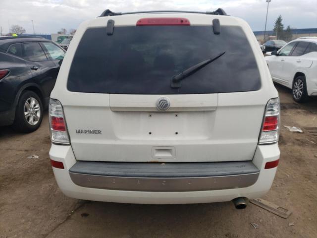 4M2CN8B73AKJ14064 - 2010 MERCURY MARINER WHITE photo 6