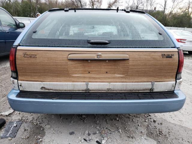 1G4BR82P4TR415244 - 1996 BUICK ROADMASTER BASE TWO TONE photo 6