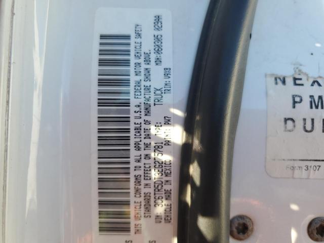 3C6TR5DT3EG275781 - 2014 RAM 2500 SLT WHITE photo 12