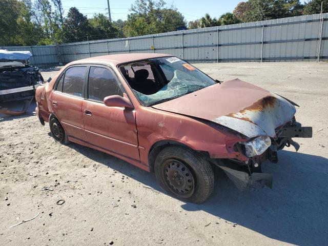 1NXBR12EX2Z628491 - 2002 TOYOTA COROLLA CE ORANGE photo 4