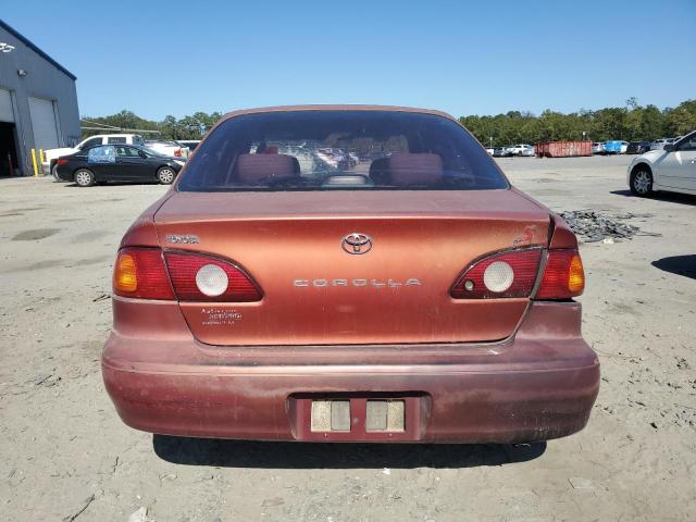 1NXBR12EX2Z628491 - 2002 TOYOTA COROLLA CE ORANGE photo 6