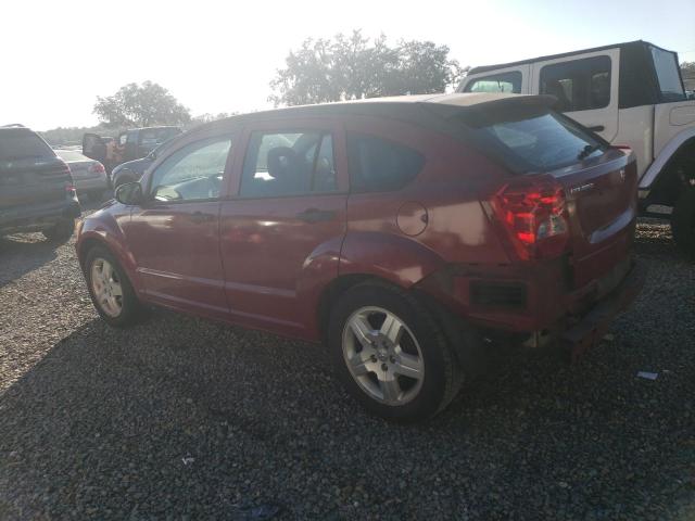 1B3HB28B58D776645 - 2008 DODGE CALIBER MAROON photo 2