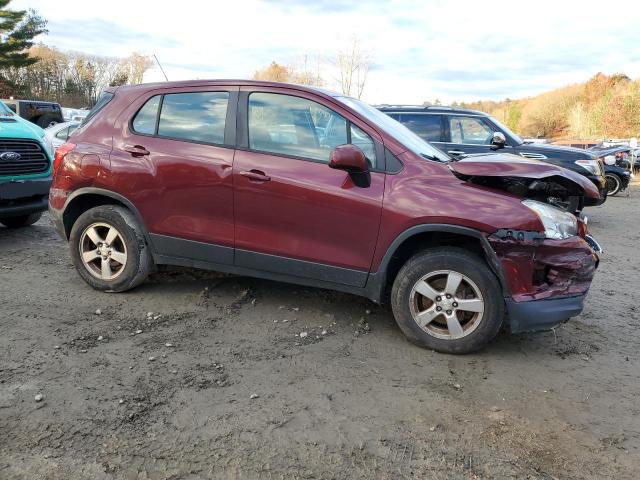 3GNCJNSB6GL243452 - 2016 CHEVROLET TRAX LS BURGUNDY photo 4