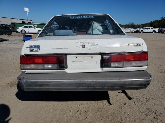 JM1BF2224K0365107 - 1989 MAZDA 323 WHITE photo 6