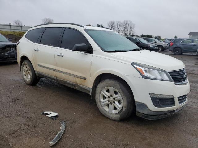 1GNKVFKD0DJ129036 - 2013 CHEVROLET TRAVERSE LS WHITE photo 4